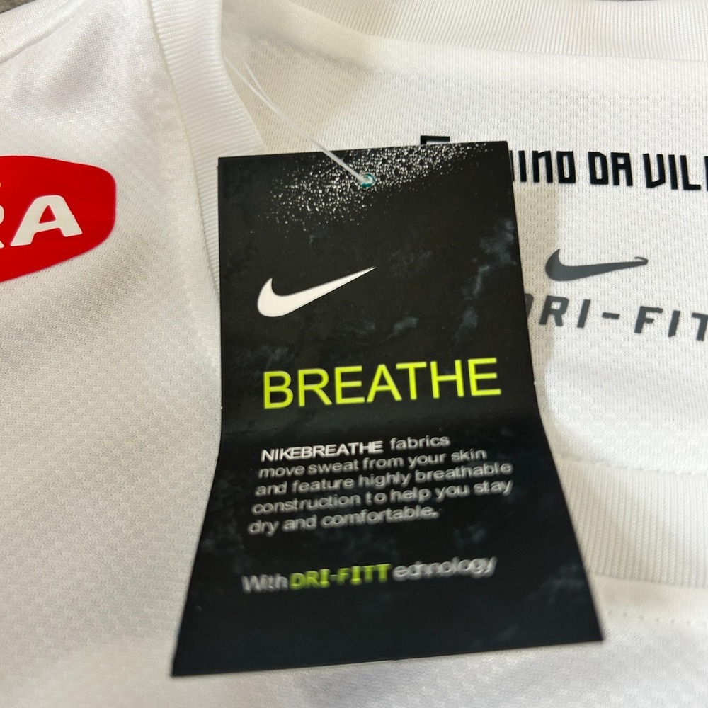 Nike Santos Soccer Futbol Football Jersey Men's Small White - Picture 11 of 16